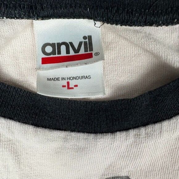 Vintage 2011 Kid Rock Born Free Tour Baseball Tee L Band Shirt Skull Guns USA - Picture 5 of 9